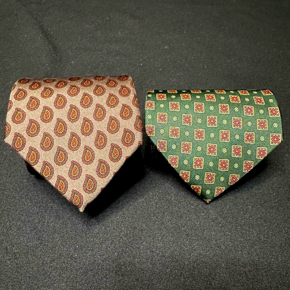 Geoffrey Beene & Brooks Brothers Ties